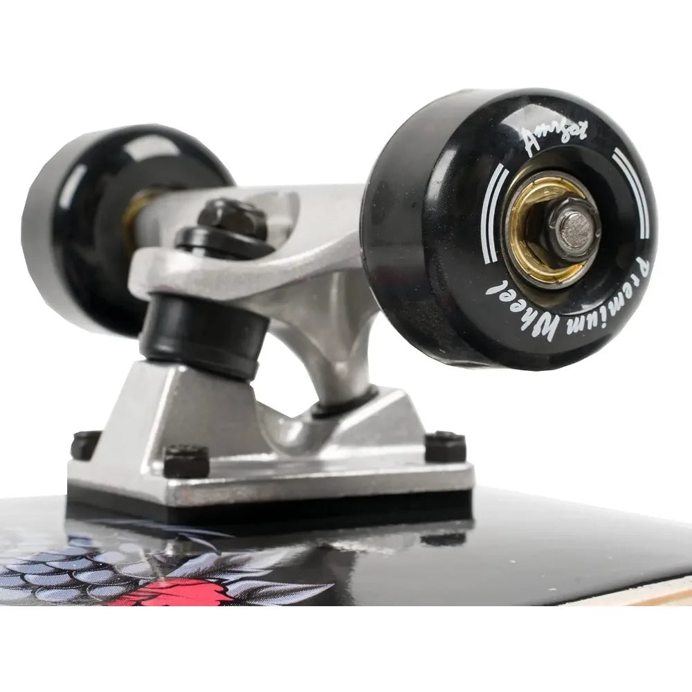 Skateboards for Beginners,31 * 8 inches Complete Skateboards for Kids,Boys,Girls and Adults,7 Layer