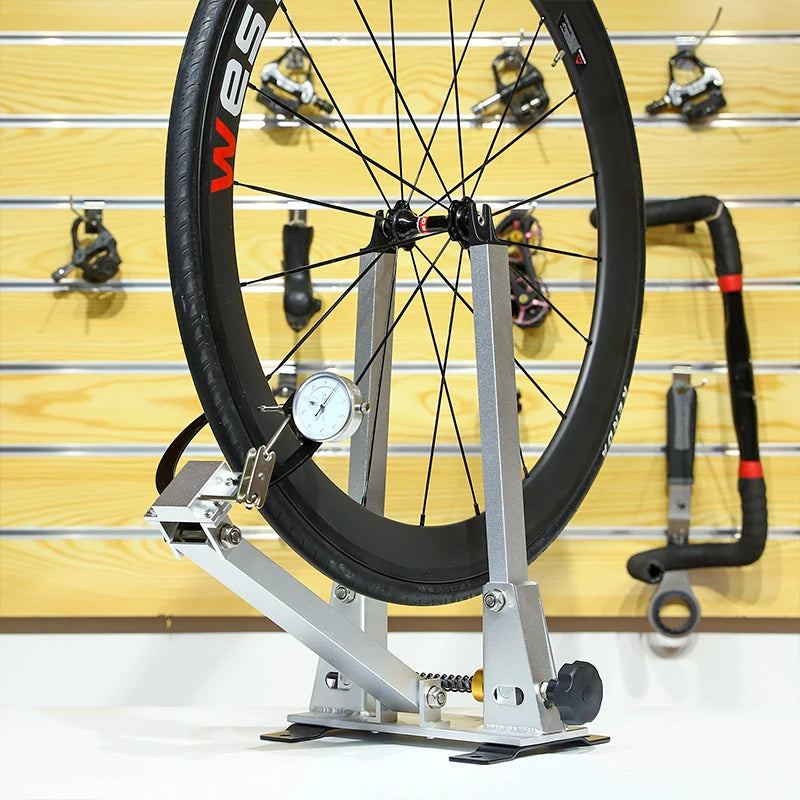 Bicycle Wheel Truing Stand With Dial Indicator Gauge Tire Adjustment Rims Wheel Set MTB Road BMX Bike Repair Tools