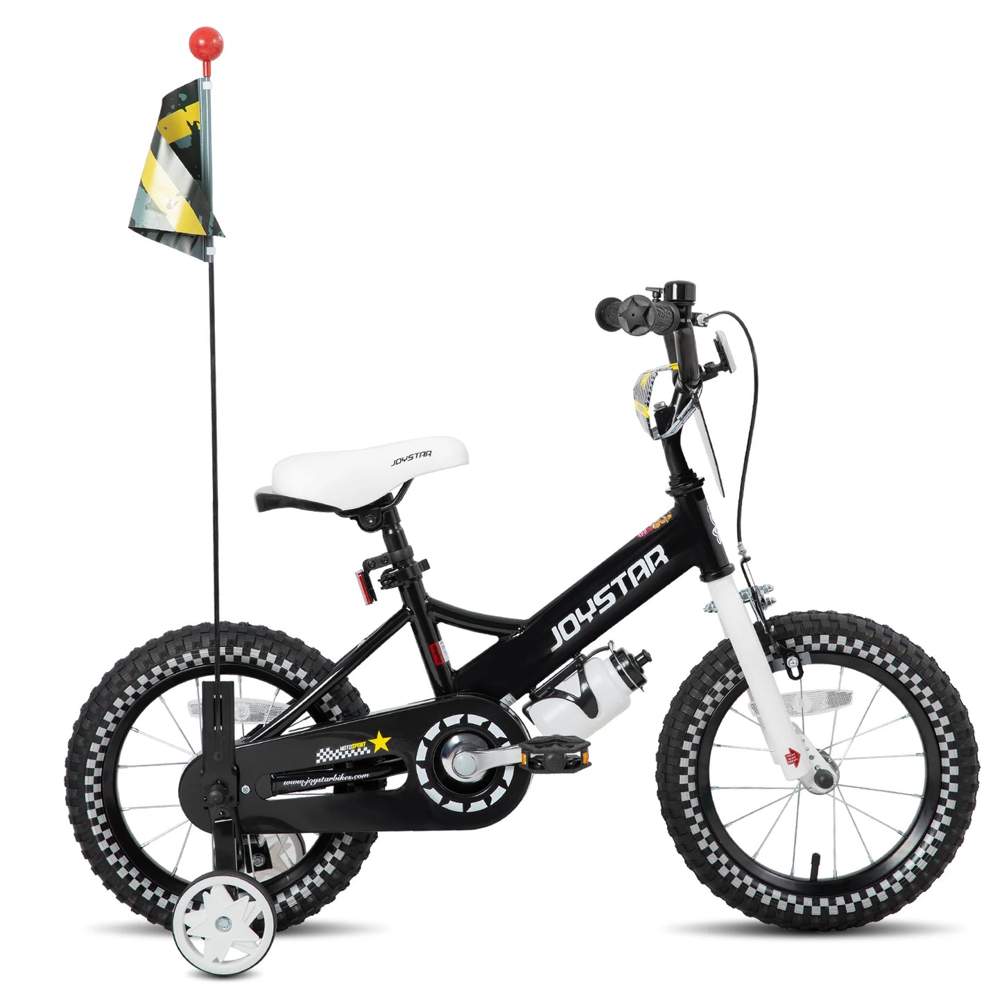 Little Daisy Kids Bike for Girls Ages 2-7 Years,  Bikes with Doll Bike Seat & Streamers,Bikes with Flag & Number Plate
