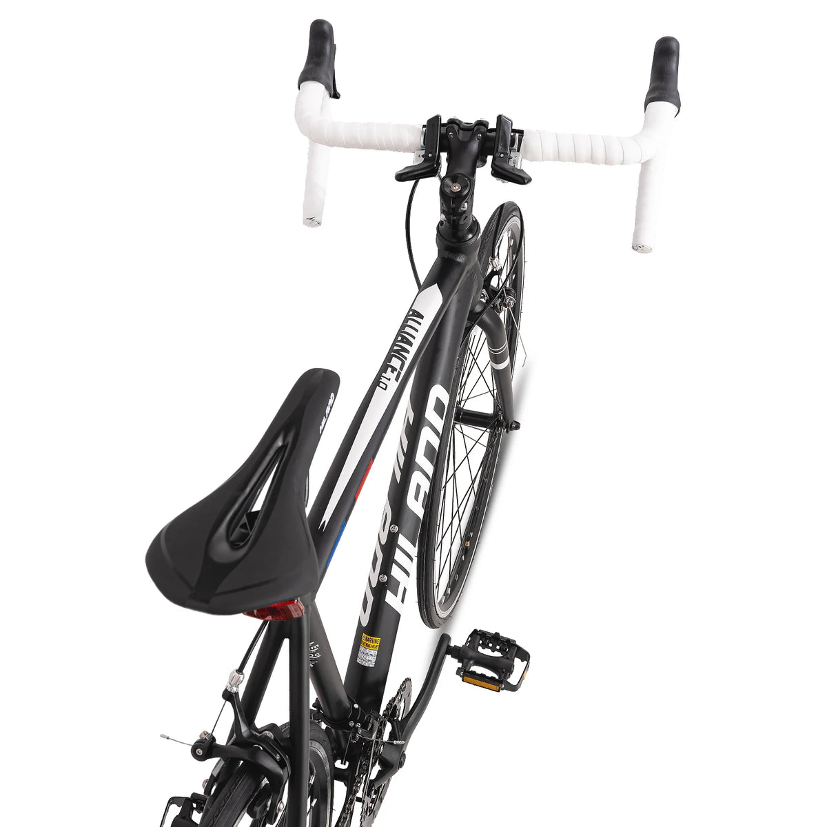 700c road bike, 14 speeds, lightweight aluminum frame, racing bike, city commuter road bike for men and women