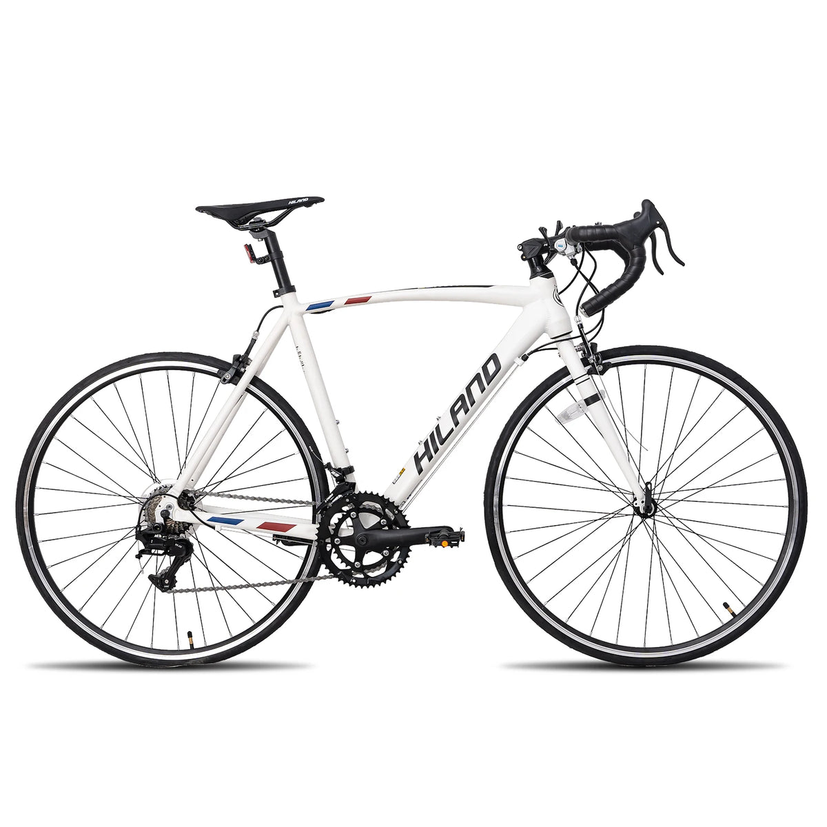700c road bike, 14 speeds, lightweight aluminum frame, racing bike, city commuter road bike for men and women