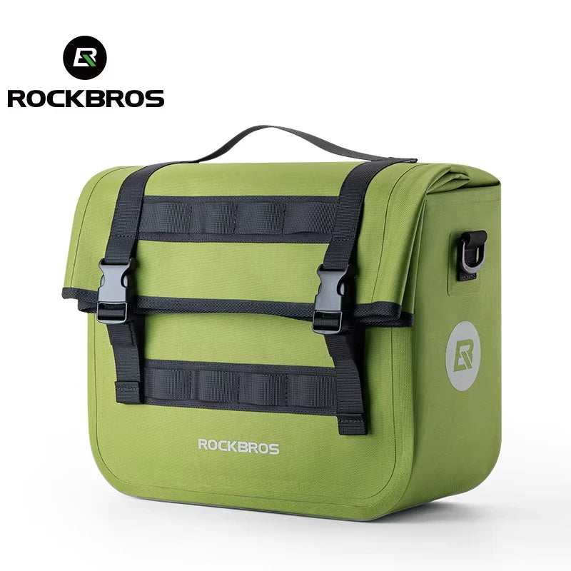 Bicycle Bag 15L Multifunctional Saddle Bag Waterproof MTB Bike Rack Bag Travel 3D Support Big Capacity Bicycle Rear Bag