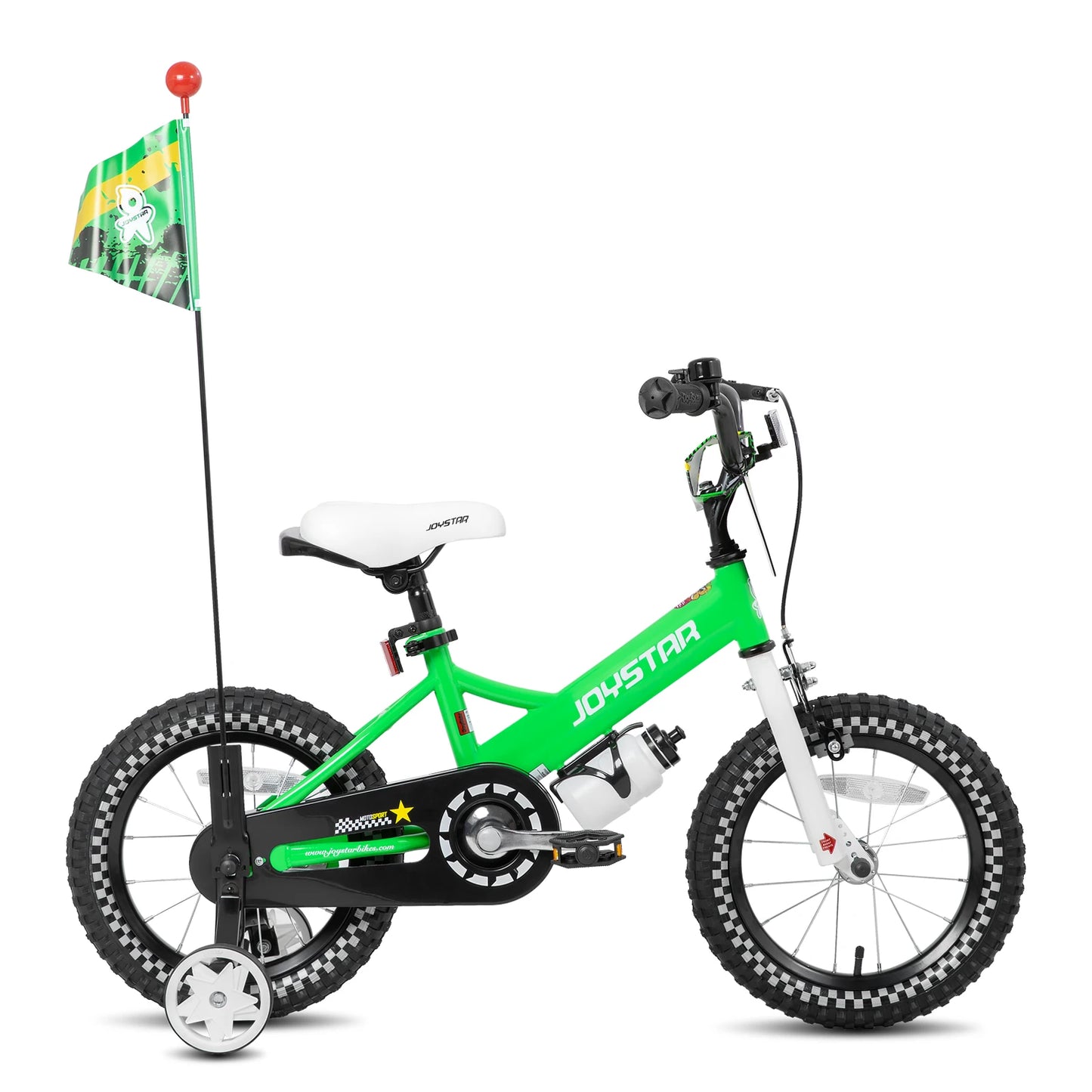 Little Daisy Kids Bike for Girls Ages 2-7 Years,  Bikes with Doll Bike Seat & Streamers,Bikes with Flag & Number Plate