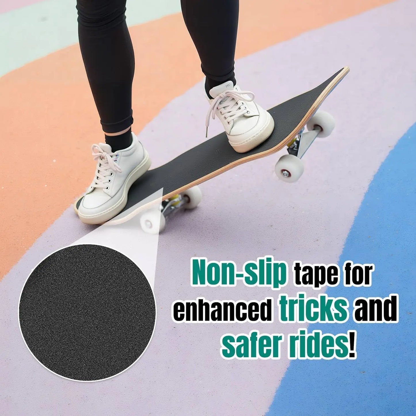 Skateboards Black cat Scratching The Wall Silhouette of Cartoon cat ClimThe Classic Concave