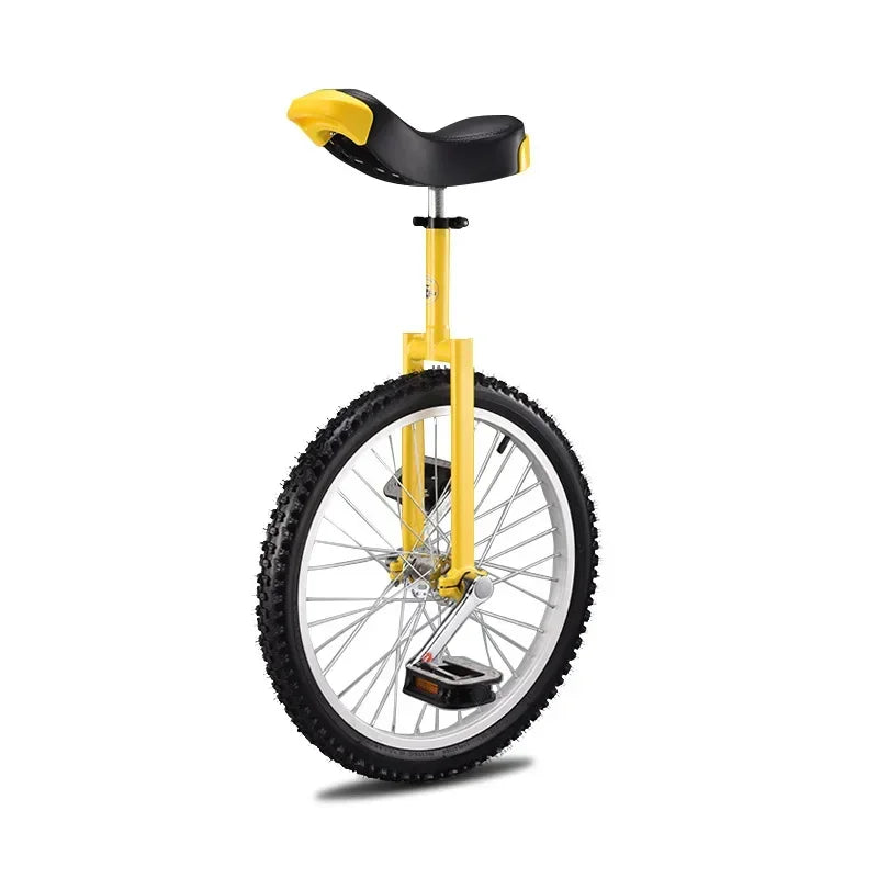 20 Inch Single Person Unicycle Adjustable Single Wheel Children Scooter Adult Unicycle Balance Competitive Car New