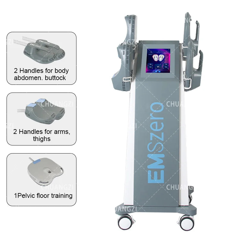 6500W NEO EMSzero15T Slimming Machine EMS+EMT/RF Nova Body Sculpting EMS Pelvic Muscle Stimulator Salon