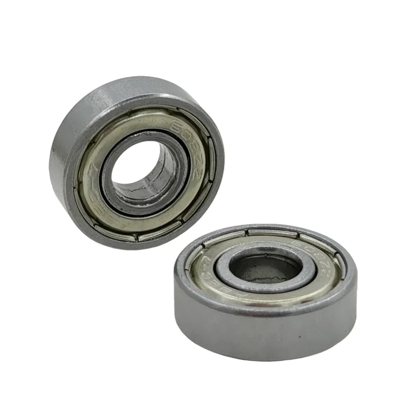 10Pcs 608 ZZ 608RS Ball Bearings 608ZZ Metal Double Shielded Miniature Deep Groove Skateboard Ball Bearings 8mm X 22mm X 7mm