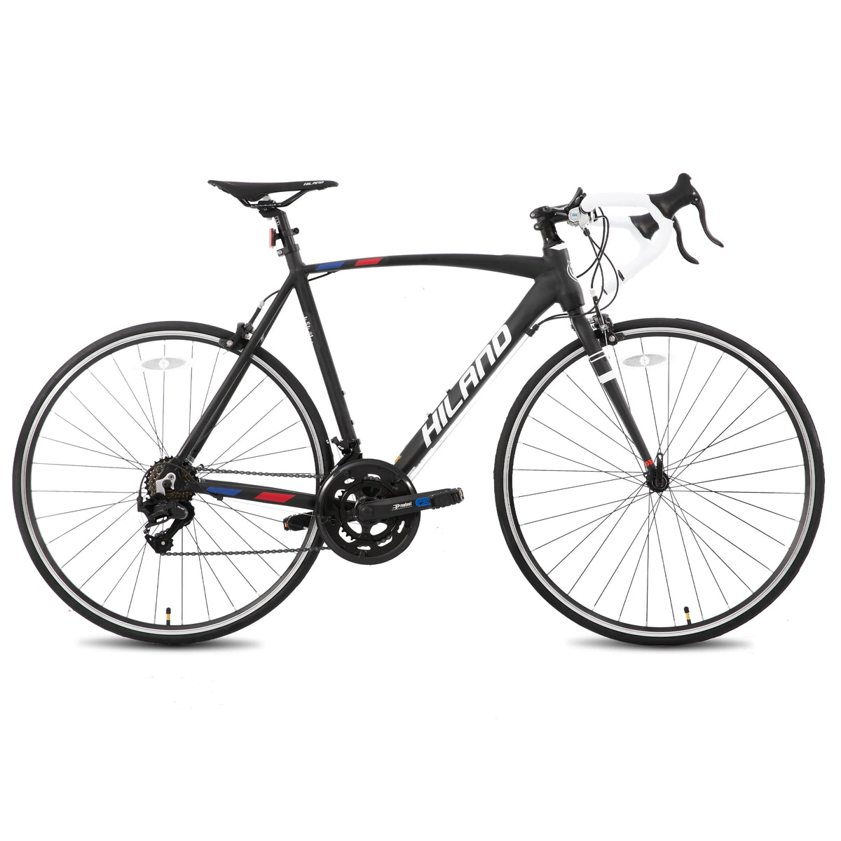 700c road bike, 14 speeds, lightweight aluminum frame, racing bike, city commuter road bike for men and women