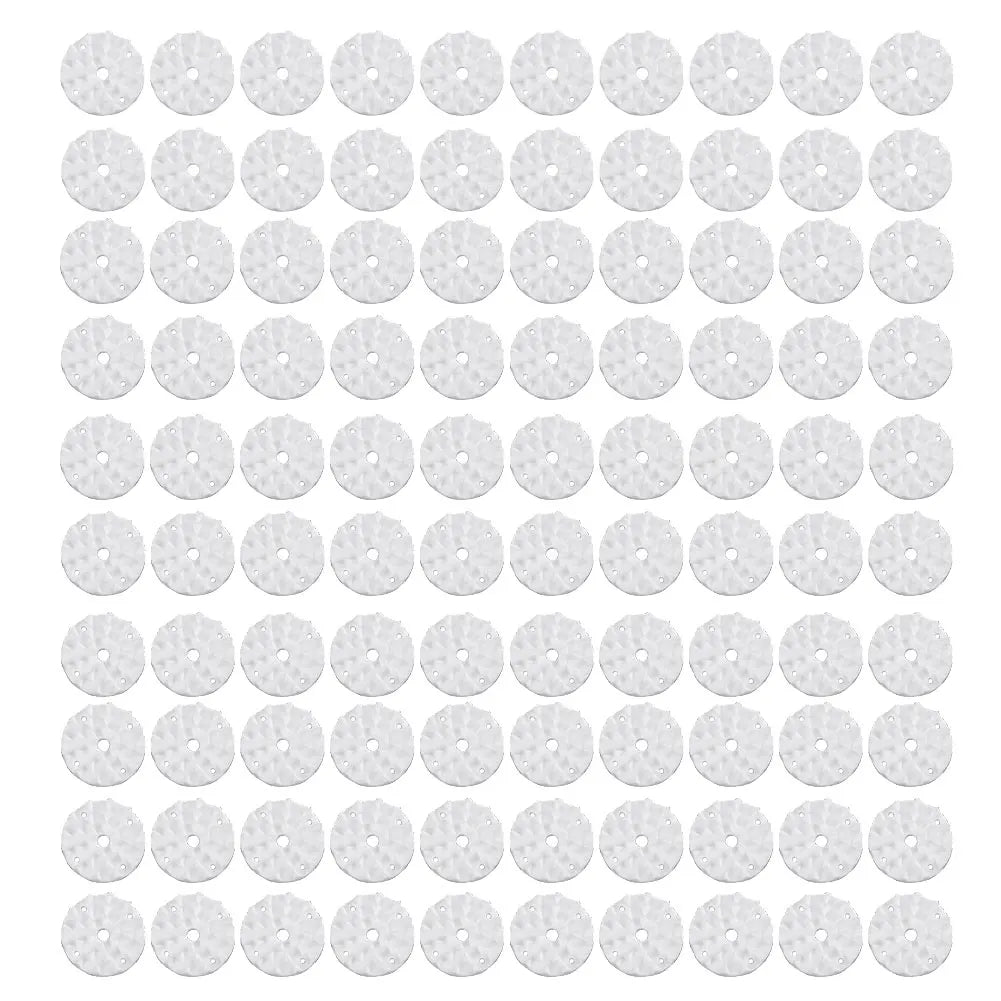 100pcs Acupressure Yoga Mat Spikes Pilates Cushion Plastic Lotus Workout Needle for Indoor Exercise Sport Ornaments