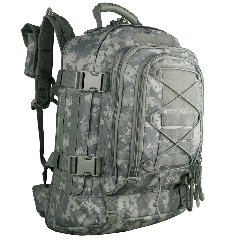 Outdoor Tactical Backpack Men's Outdoor Hiking Bag Large Capacity Military Army Bags Travelling Camping Rucksack