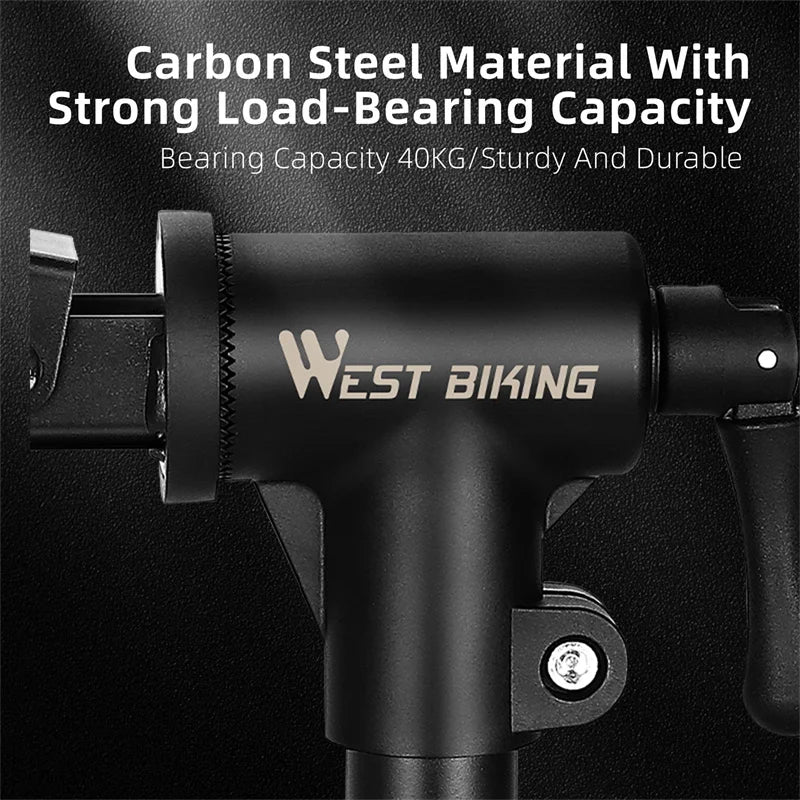 Bicycle Repair Stand Wall/Table Mount Bike Parking Racks Maintenance Support Adjustable Clamp Bike Display Storage