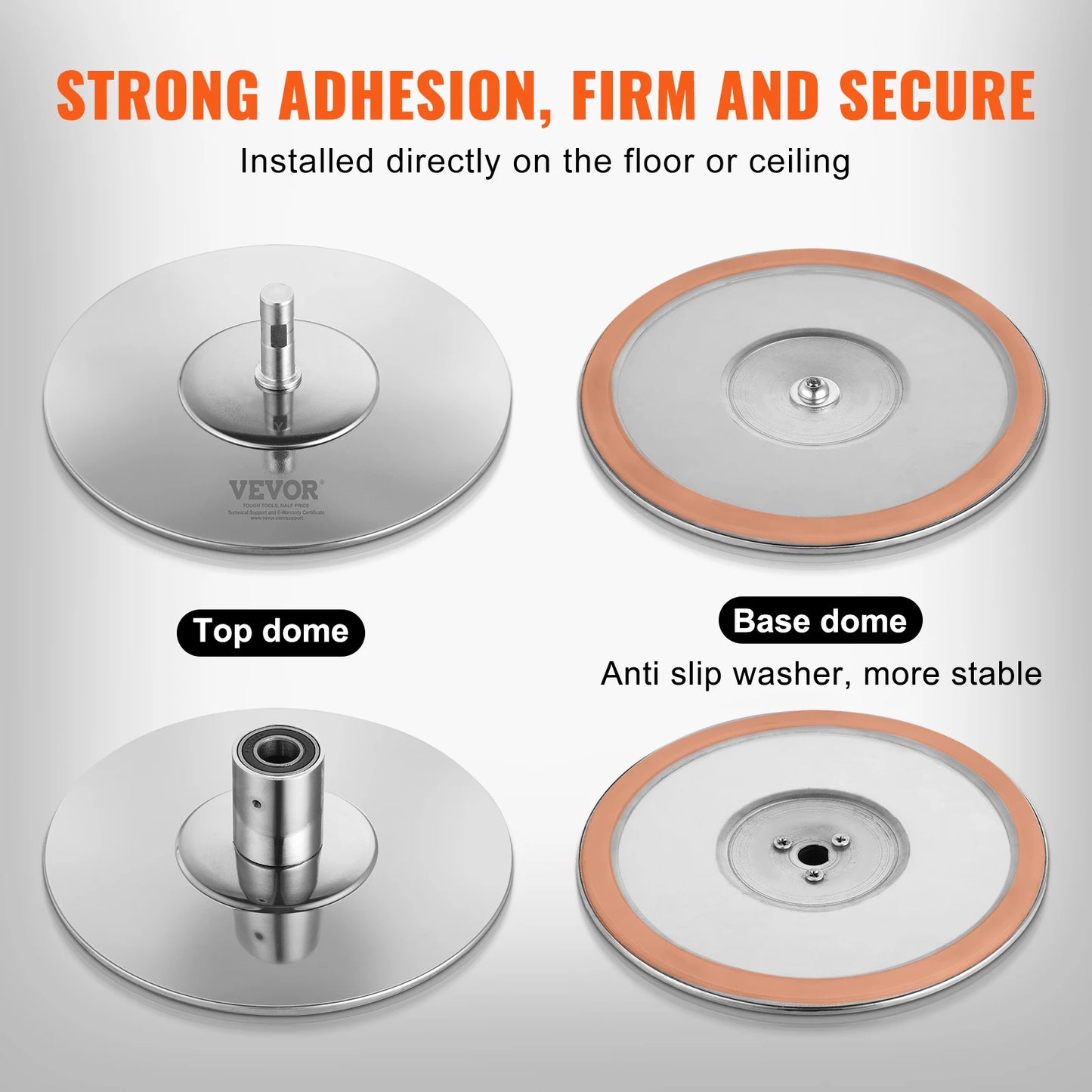 Professional Dancing Pole Spinning Static Dancing Pole Kit Portable Removable Pole 45mm Heavy-Duty Stainless Steel Pole