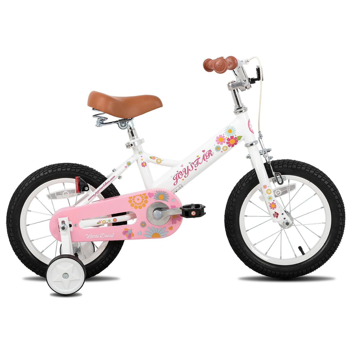 Little Daisy Kids Bike for Girls Ages 2-7 Years,  Bikes with Doll Bike Seat & Streamers,Bikes with Flag & Number Plate