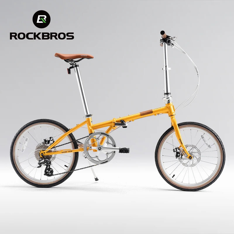 Bike Folding 20 inch Lightweight Design Wire-drawn Disc Brake For Shimano 8-speed System Adult Cycling Folding Bike