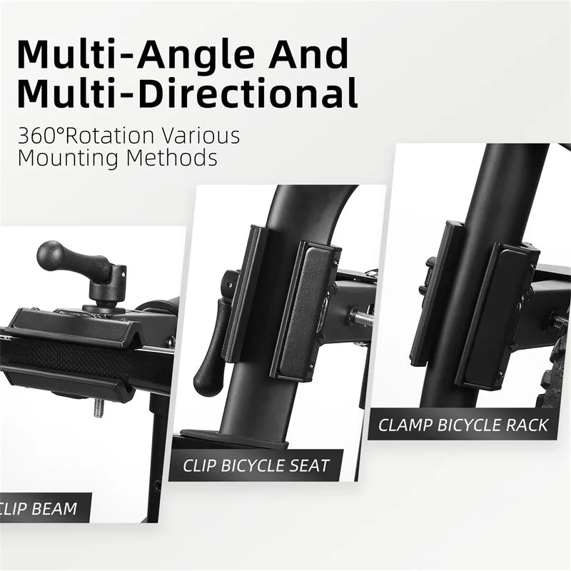 Bicycle Repair Stand Wall/Table Mount Bike Parking Racks Maintenance Support Adjustable Clamp Bike Display Storage