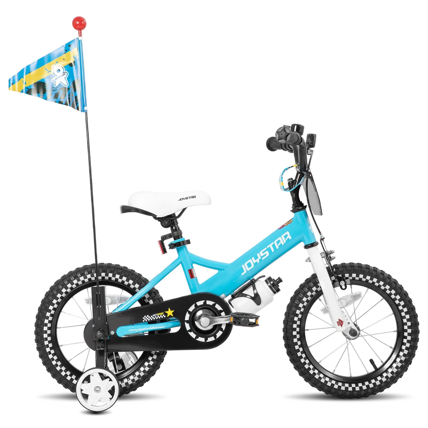 Little Daisy Kids Bike for Girls Ages 2-7 Years,  Bikes with Doll Bike Seat & Streamers,Bikes with Flag & Number Plate