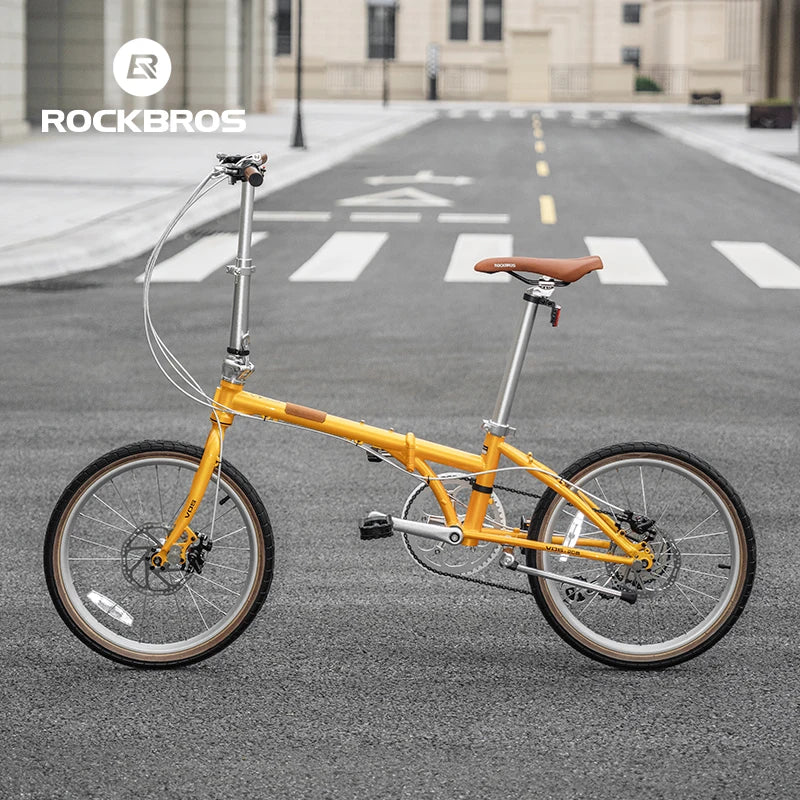 Bike Folding 20 inch Lightweight Design Wire-drawn Disc Brake For Shimano 8-speed System Adult Cycling Folding Bike