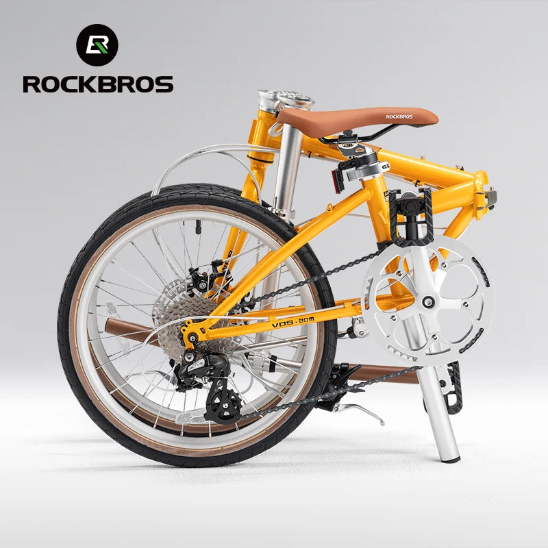 Bike Folding 20 inch Lightweight Design Wire-drawn Disc Brake For Shimano 8-speed System Adult Cycling Folding Bike