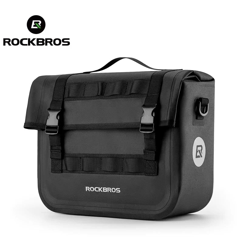 Bicycle Bag 15L Multifunctional Saddle Bag Waterproof MTB Bike Rack Bag Travel 3D Support Big Capacity Bicycle Rear Bag