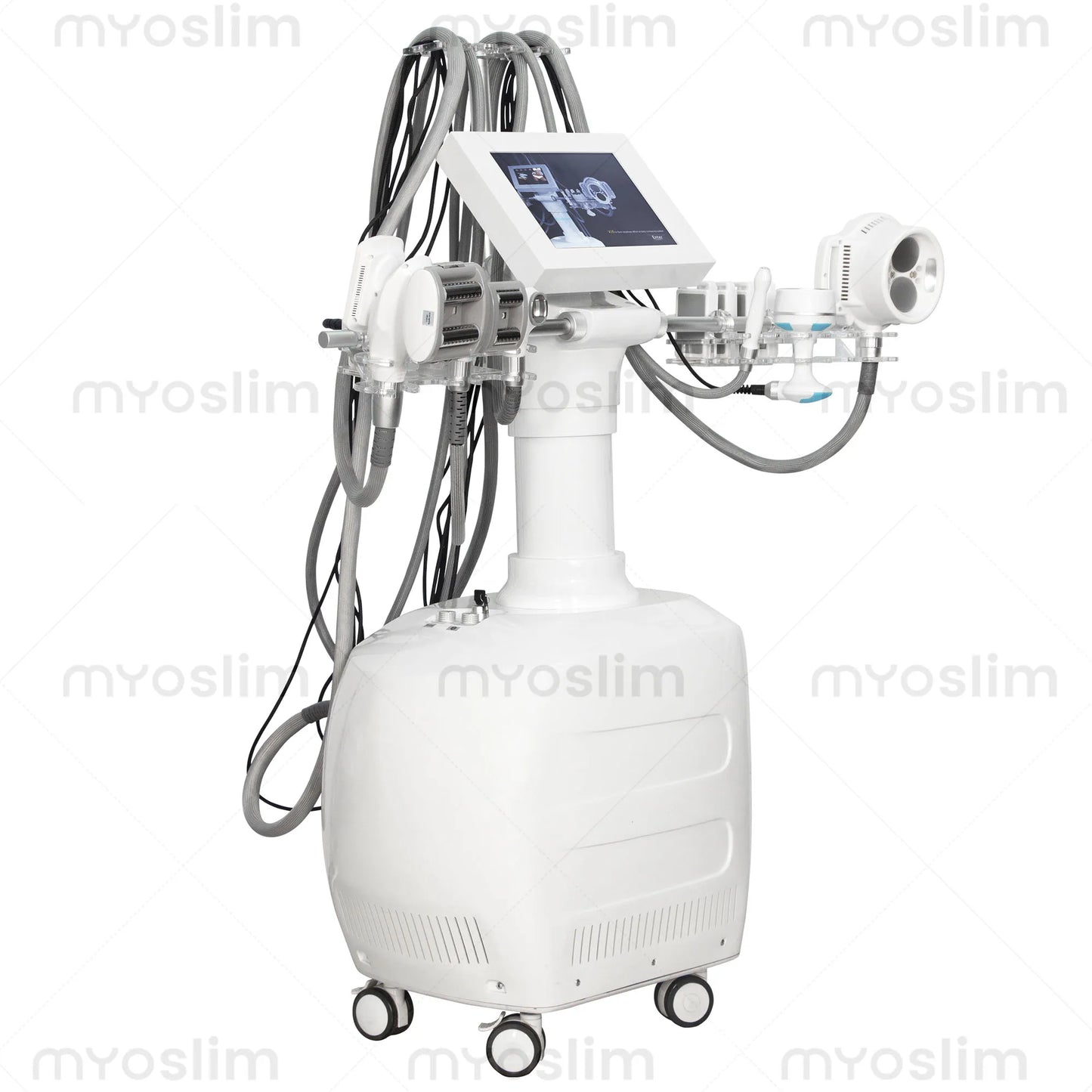 7 In 1 Vertical 40K Cavitation Vacuum RF Infrared BIO Laser Slimming Machine Cellulite Removal Facial Lifting Anti-Aging
