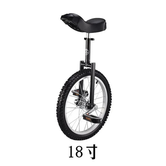 20 Inch Single Person Unicycle Adjustable Single Wheel Children Scooter Adult Unicycle Balance Competitive Car New