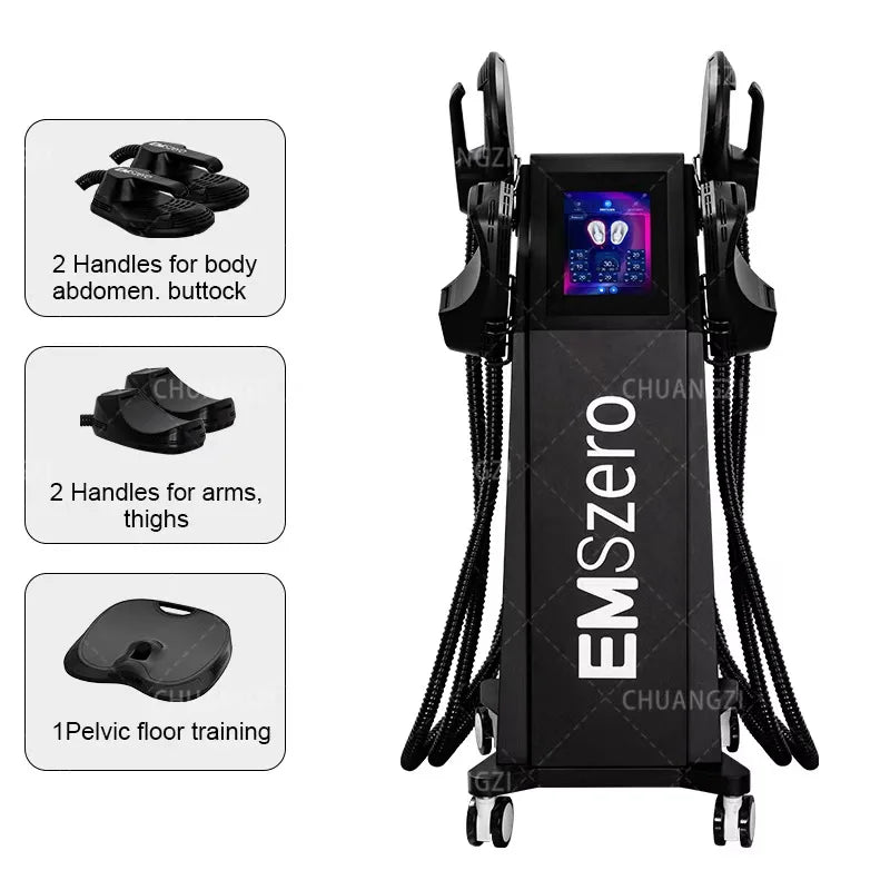 6500W NEO EMSzero15T Slimming Machine EMS+EMT/RF Nova Body Sculpting EMS Pelvic Muscle Stimulator Salon
