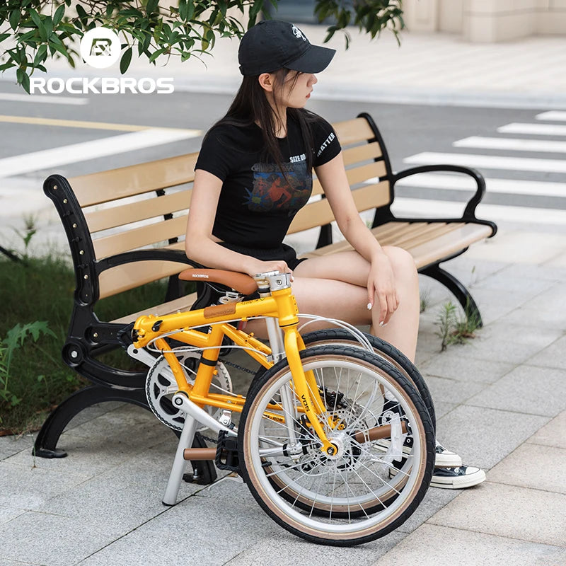 Bike Folding 20 inch Lightweight Design Wire-drawn Disc Brake For Shimano 8-speed System Adult Cycling Folding Bike