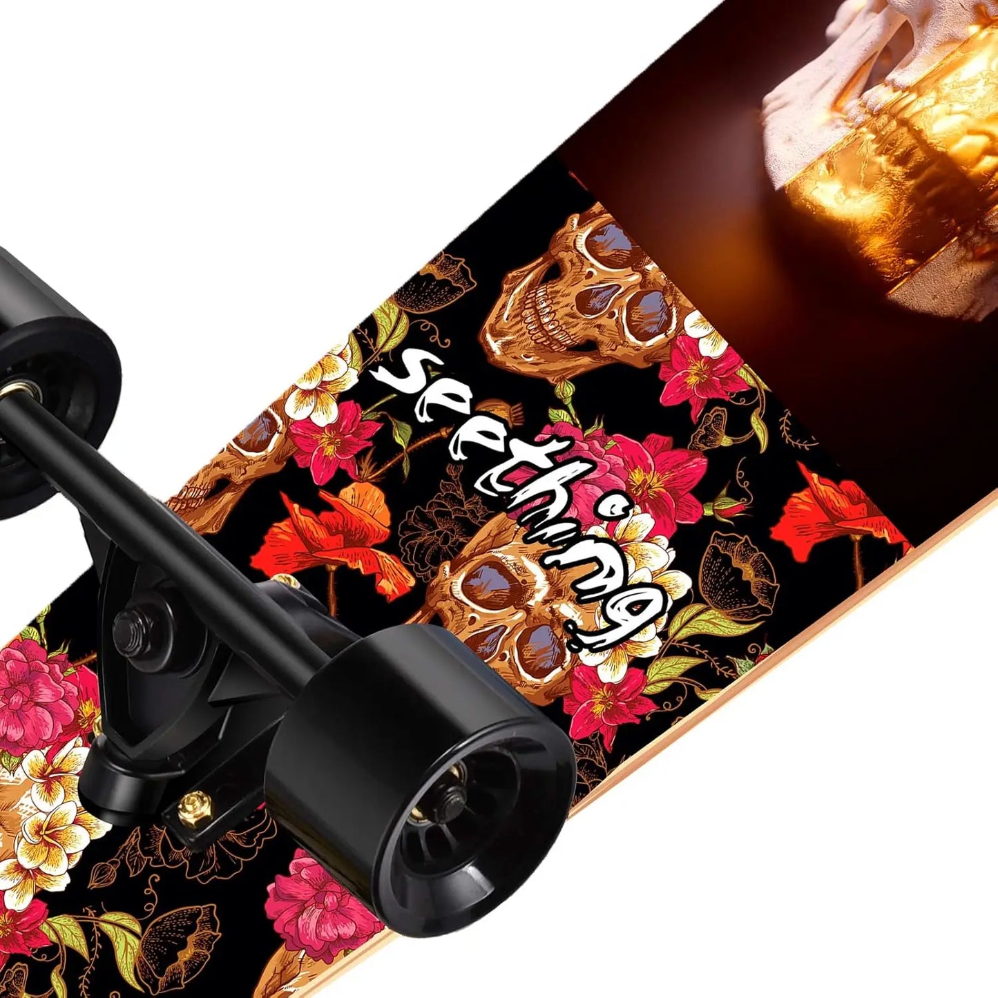 42 Inch Longboard Skateboard Complete Cruiser Pintail,The Original Artisan Maple Skateboard Cruiser