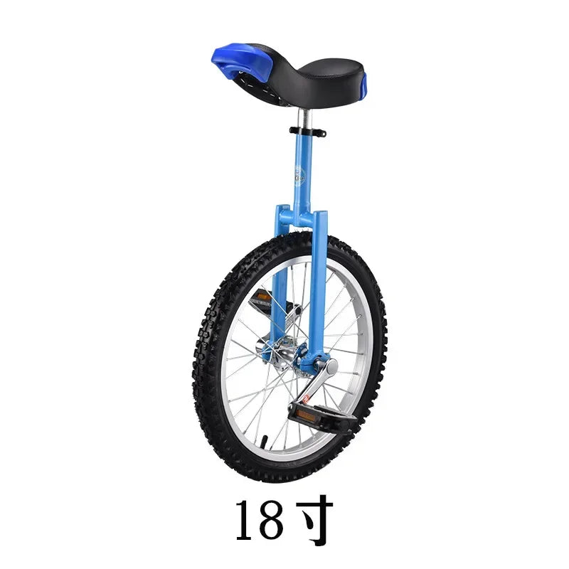 20 Inch Single Person Unicycle Adjustable Single Wheel Children Scooter Adult Unicycle Balance Competitive Car New