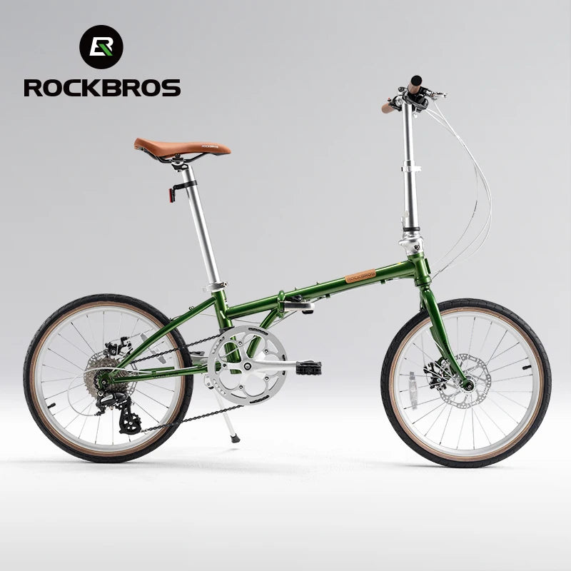 Bike Folding 20 inch Lightweight Design Wire-drawn Disc Brake For Shimano 8-speed System Adult Cycling Folding Bike